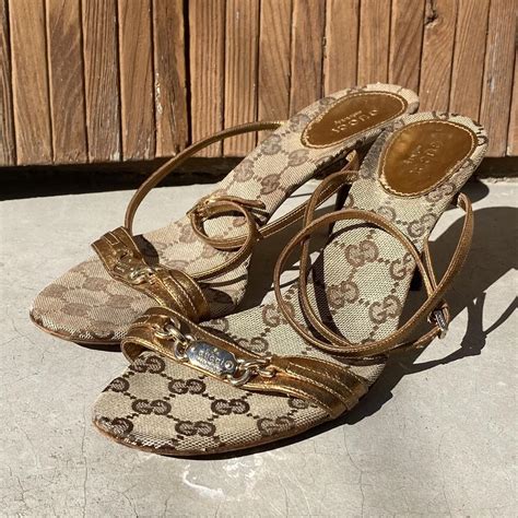 sandali modello gucci|authentic gucci sandals.